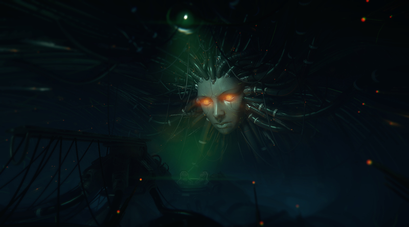 Illustration for article titled An Artist Is Faithfully Recreating System Shock 2's Greatest Scene